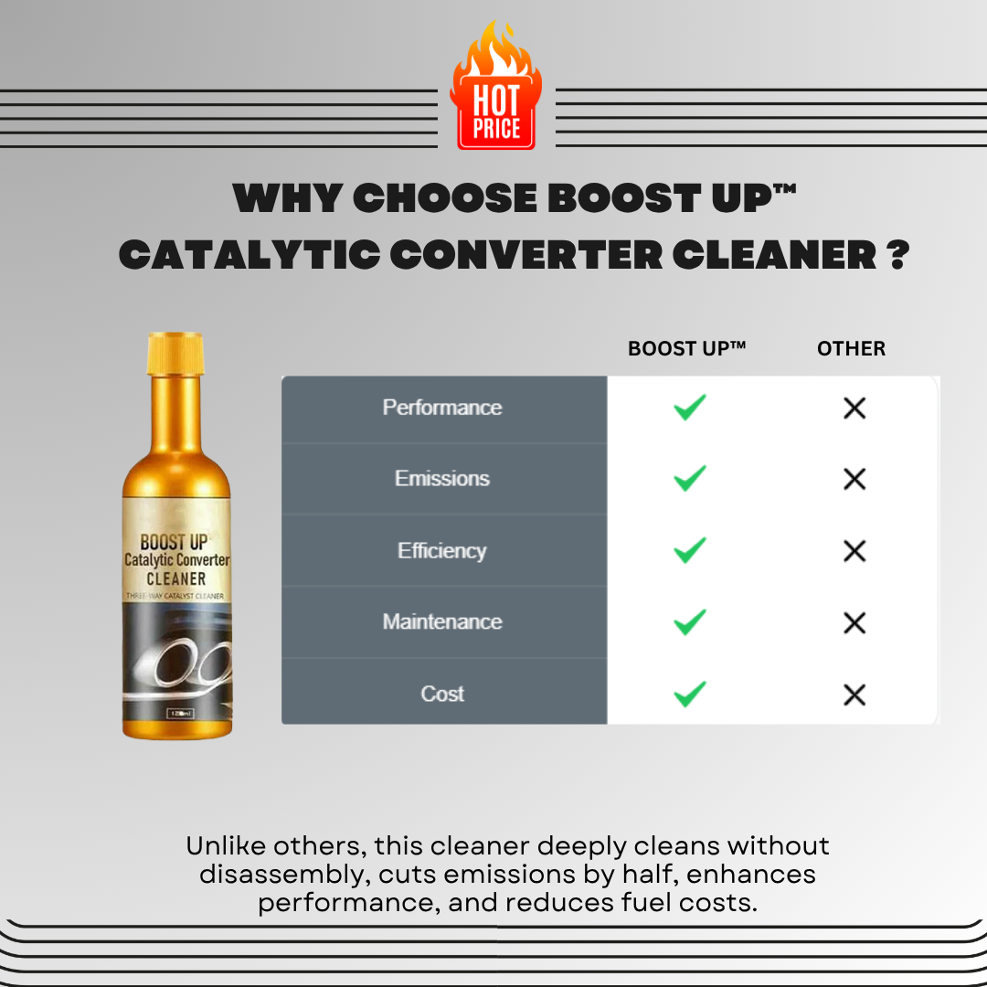 BOOST UP™ Catalytic Converter Cleaner 120ml (Pack of 2)2