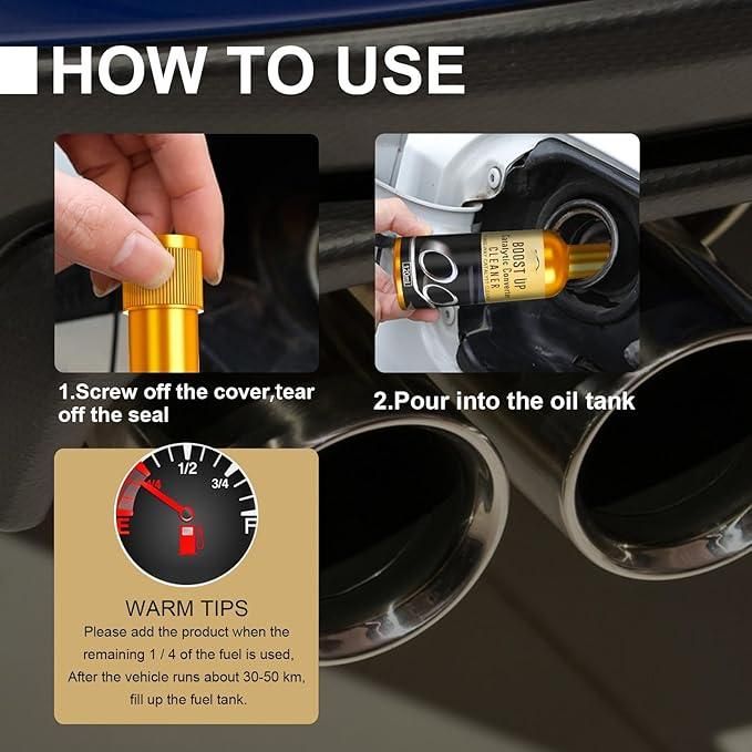 BOOST UP™ Catalytic Converter Cleaner 120ml (Pack of 2)2