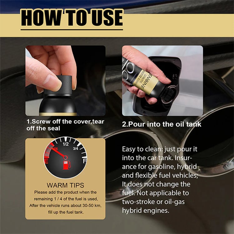 BOOST UP™ Catalytic Converter Cleaner 120ml (Pack of 2)