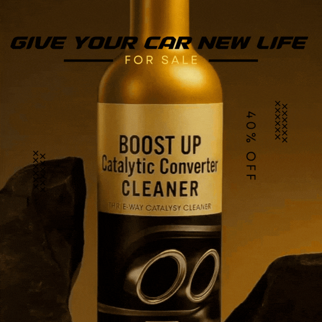 BOOST UP™ Catalytic Converter Cleaner 120ml (Pack of 2)